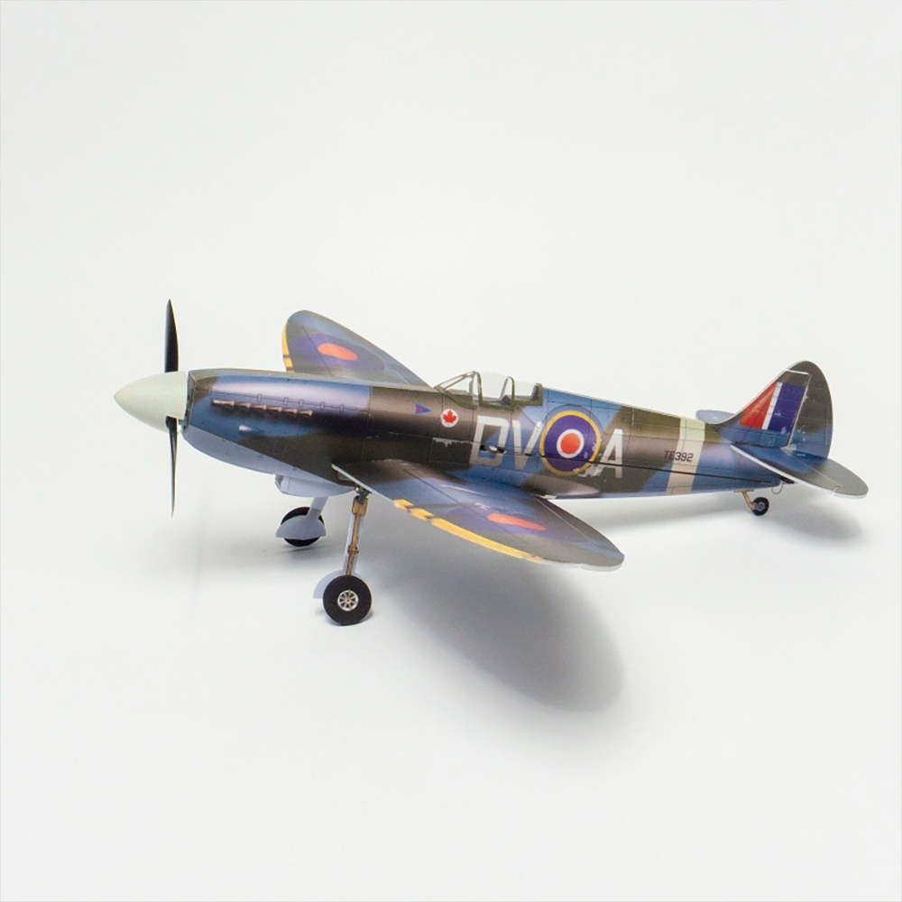 MinimumRC-Spitfire-MK-XVI-400mm-Spannweite-5CH-Flugzeug-mit-einziehbarem-Fahrwerk-RC-Flugzeug-KIT--M-2008619-14